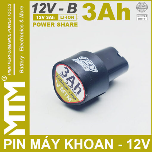 gia ban pin may khoan van vit thiet bi 12v 3000mah khe B MTM gia ban