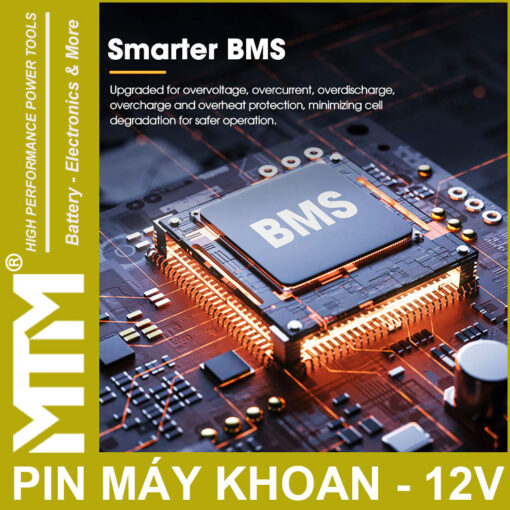 mach bao ve BMS Pin may khoan van vit thiet bi 12v 3000mah khe B MTM