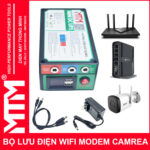 Su Dung UPS Wifi Modem Camera 12V 24V 5A 14000mah Led Bao Vont