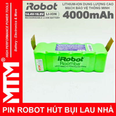 Pin robot hút bụi iRobot Roomba Seri - 14.4V 4000mAh