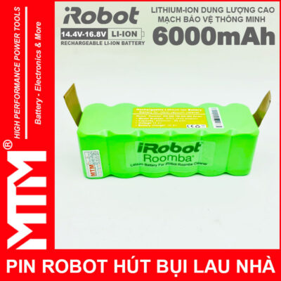 Pin robot hút bụi iRobot Roomba Seri - 14.4V 6000mAh