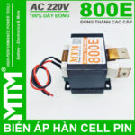 Bien Ap Han Cell Pin 800E Dong Thanh Cao Cap