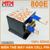 Biến thế hàn cell pin thanh đồng 220V ra 3V 4V MTM