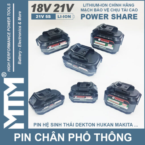 Pin chan pho thong 10cell 80A Led bao pin 2 ben 2