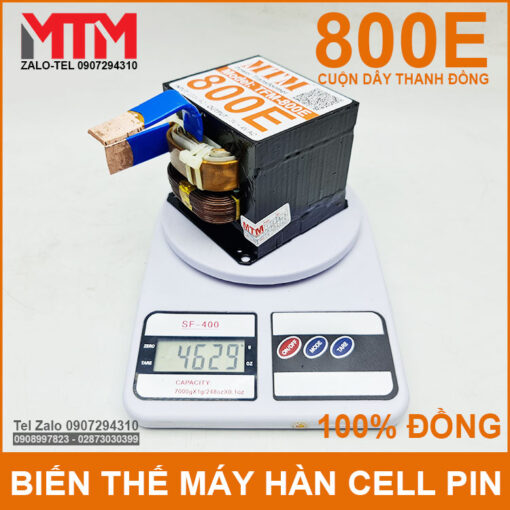 trong luong bien the may han cell 800E 1