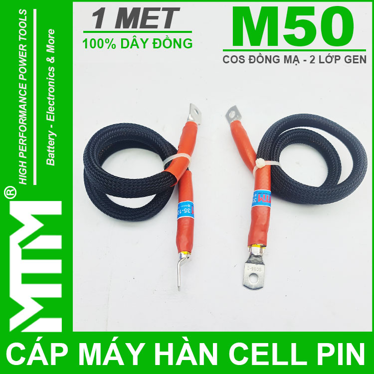 Cap Han Cell Pin M50 Day Dong 1met Cap Han Cell Pin M50 Day Dong 1met