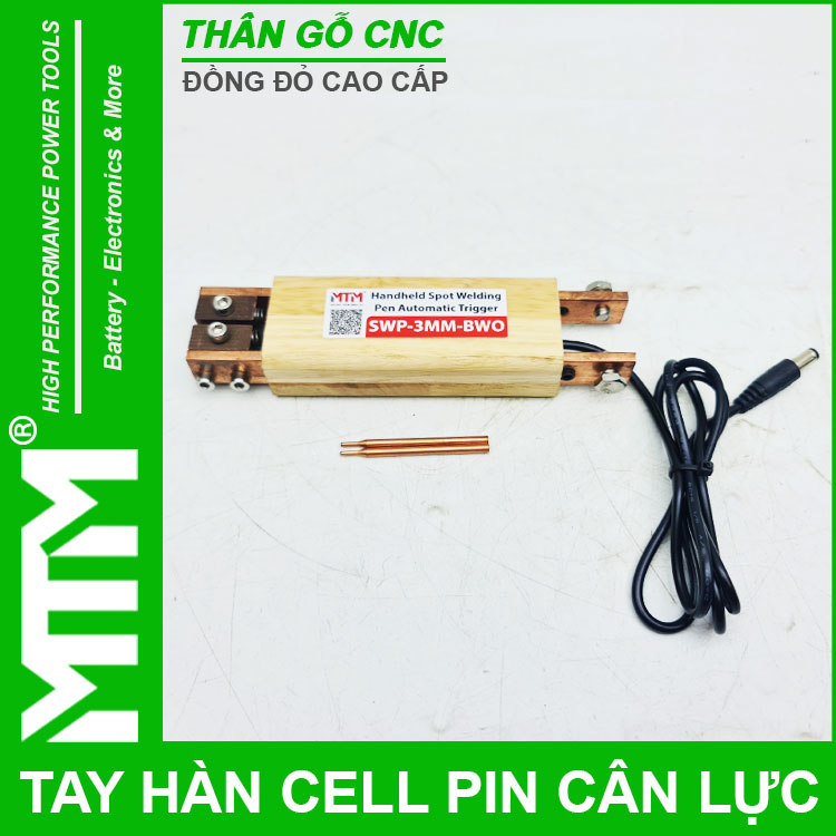 Tay Han Cell Pin Can Luc 3mm Than Go Kem Kim