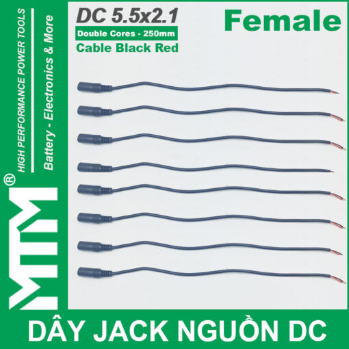 Day jack DC 250mm cai cao cap 1