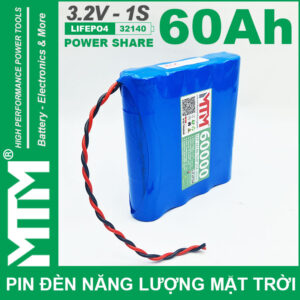 Pin Den Nang Luong Mat Troi 3v2 60Ah 60000mAh Cell Pin Sat Lifepo4 32140 Chinh Hang Cao Cap Loai 1