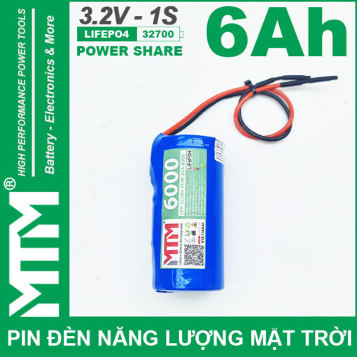 Pin đèn năng lượng mặt trời 3.2V 6Ah MTM