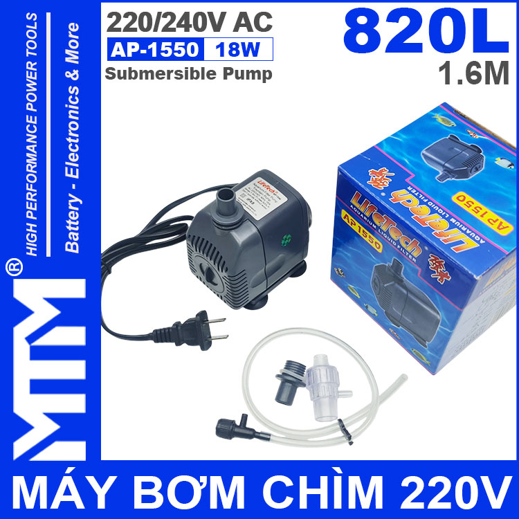 May Bom Chim 220V 820L AP1550 LifeTech Gia Re May Bom Chim 220V 820L AP1550 LifeTech Gia Re