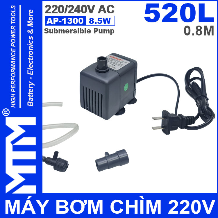 Ban May Bom Chim 220V 520L AP1300 LifeTech Ban May Bom Chim 220V 520L AP1300 LifeTech