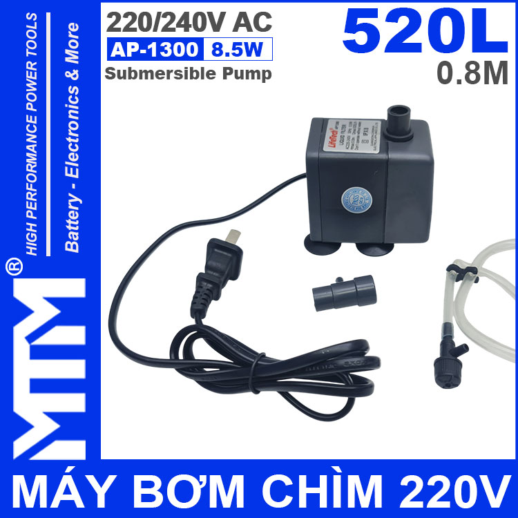 Chuyen Bom Chim 220V 520L AP1300 LifeTech Chuyen Bom Chim 220V 520L AP1300 LifeTech